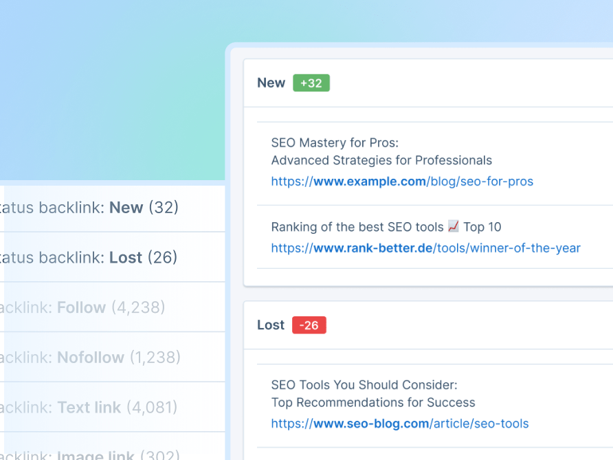 monitor and maintain your backlinks